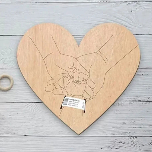 Newborn Engraved Keepsake Holder Photography Accessories Personalized Name Baby Gift Memorial Day Gift 